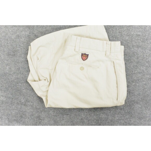Vintage Polo Golf Shorts Mens 38x9 Tan Khaki Fairway Short Pants - Picture 1 of 9